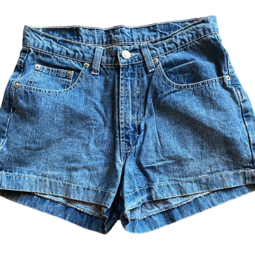 Vgt Jordache Deniem blue Jean shorts size 7/8 vintage shorts